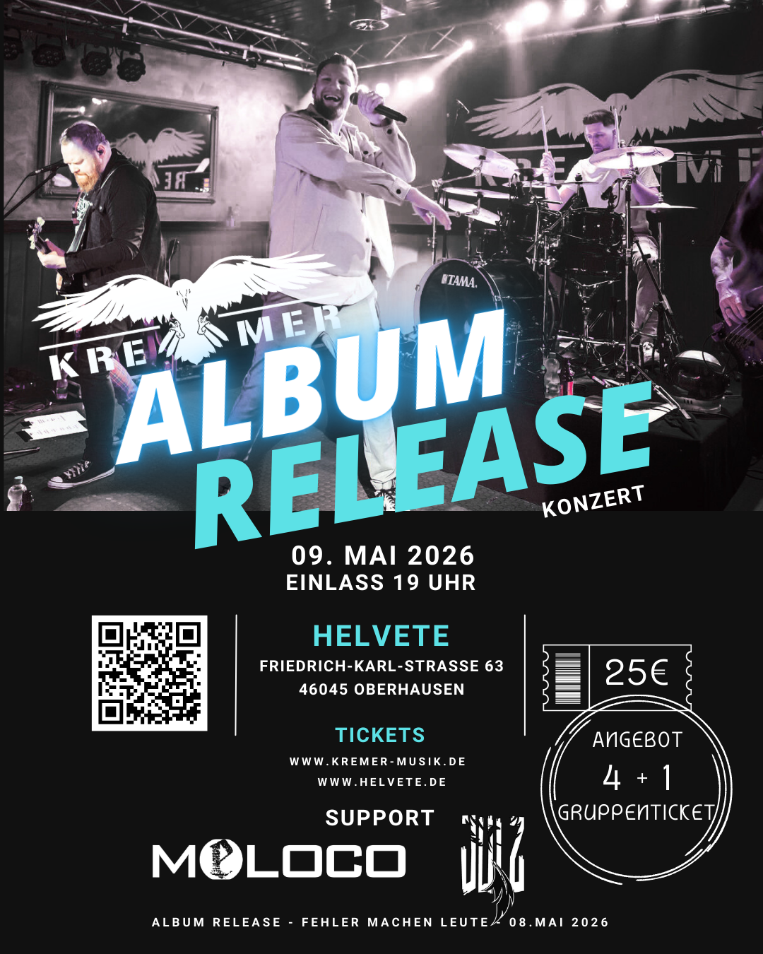Album Release Konzert Tickets