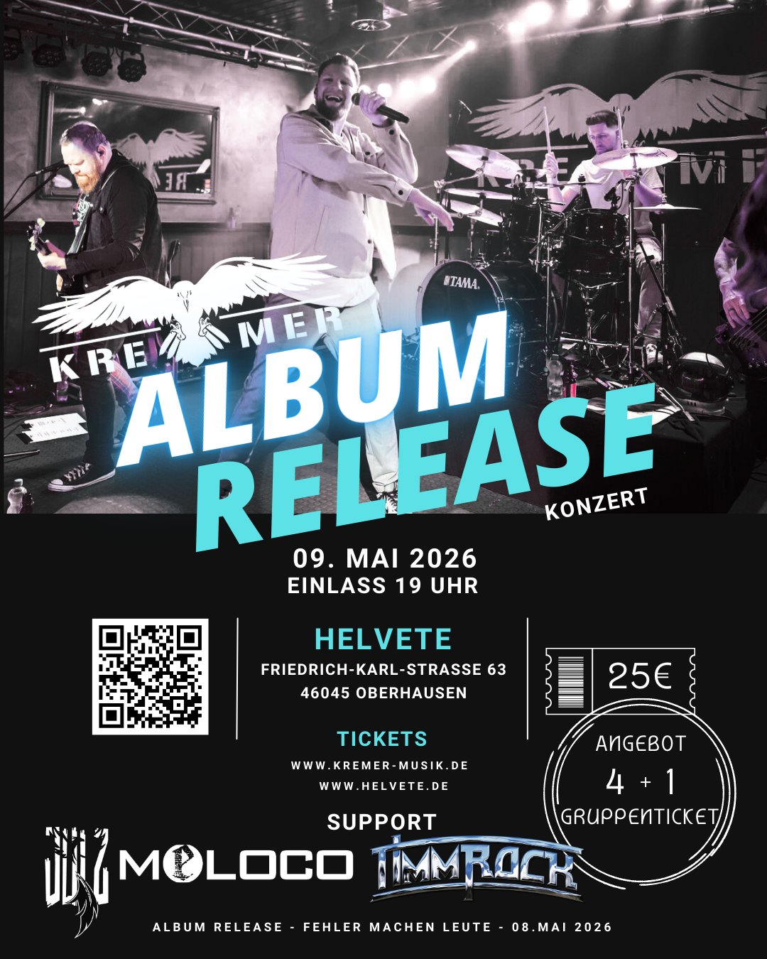 Album Release Konzert Tickets